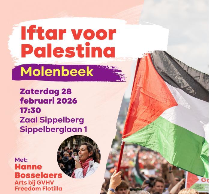 Iftar voor Palestina molenbeek
