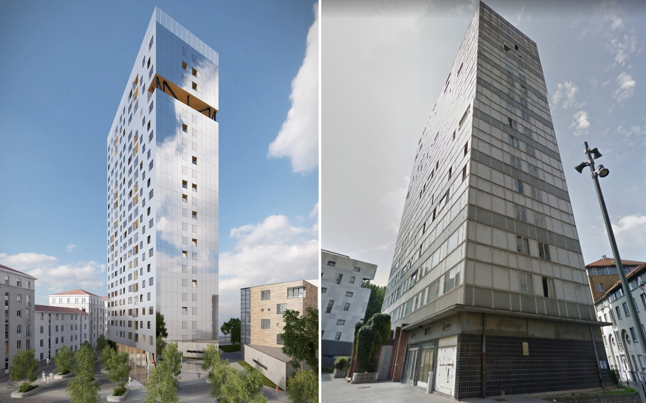 PVDA Molenbeek viert trieste tweede verjaardag van 97 lege appartementen in Brunfaut-toren